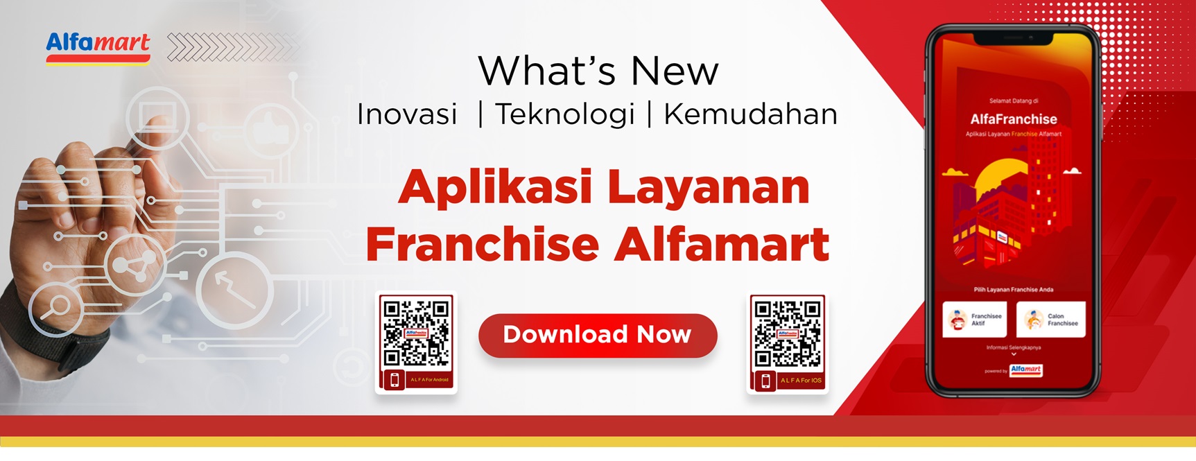 Thumbnail Aplikasi Layanan Franchise Alfamart (ALFA) Update Versi