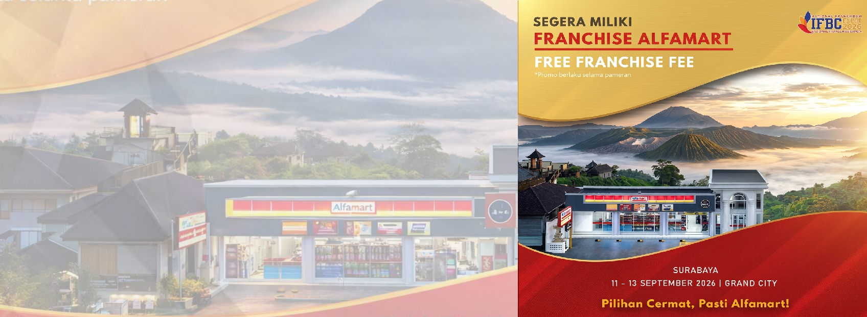 Banner PAMERAN FRANCHISE SURABAYA