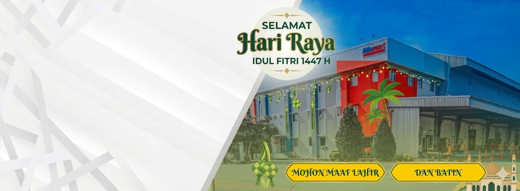 Banner Hati Bersih, Pelayanan Pasti di Hari Fitri