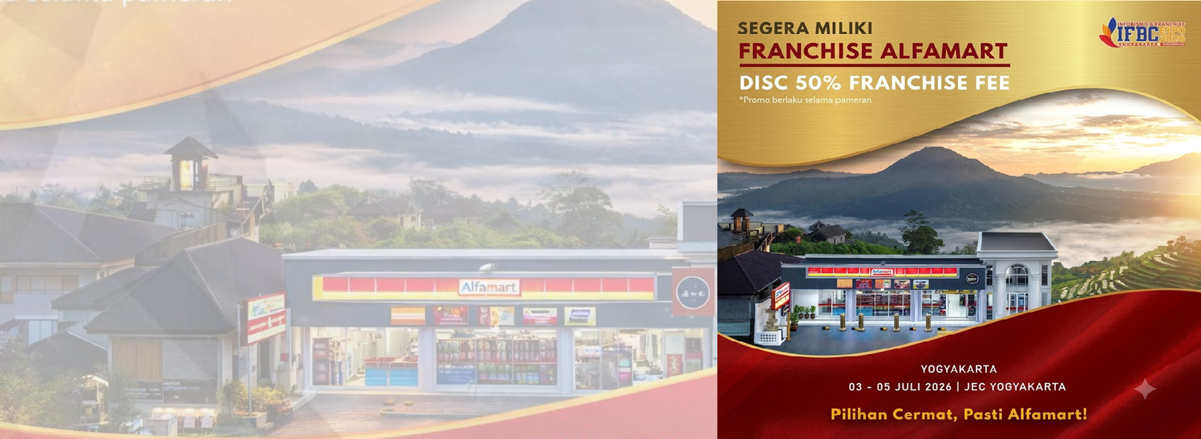 Banner PAMERAN FRANCHISE YOGYAKARTA 2026